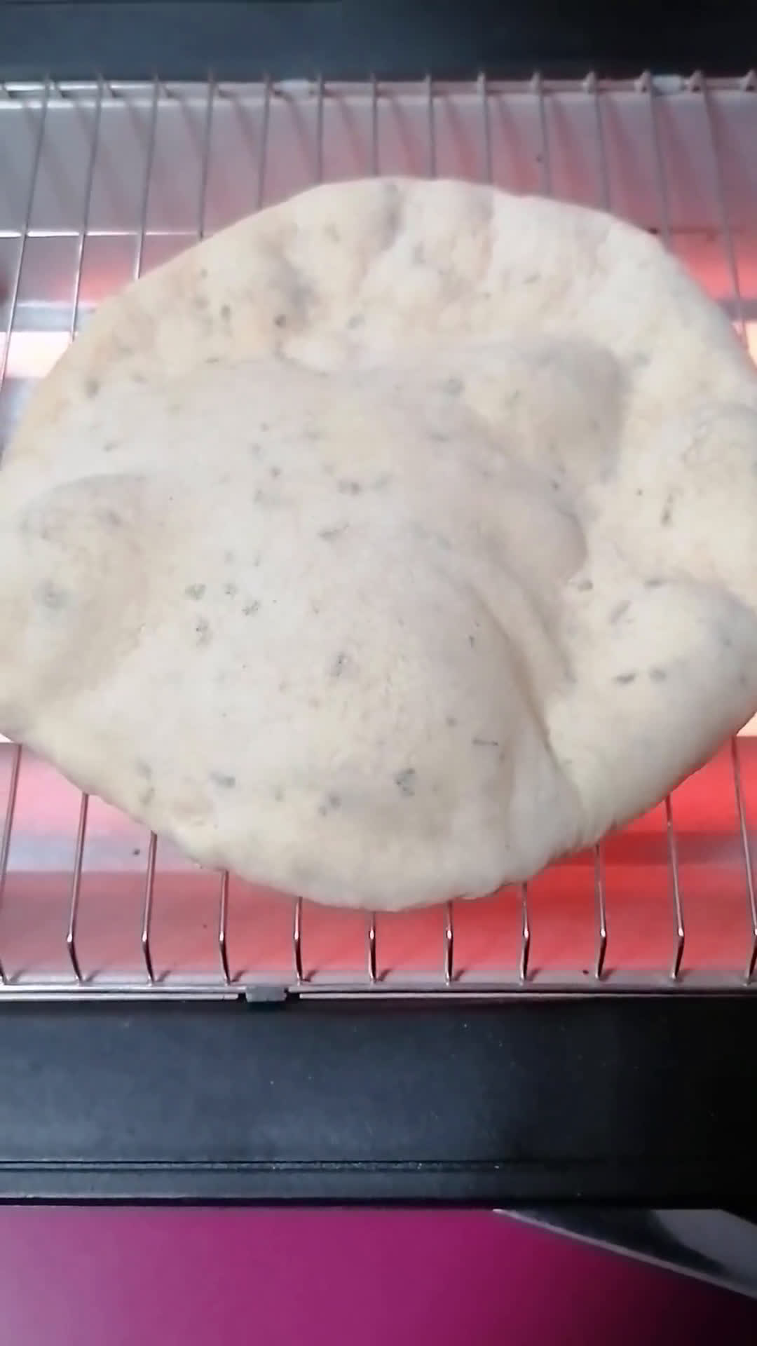 Foto del paso 5 de la receta: Pan de pita sin horno y sin sartén