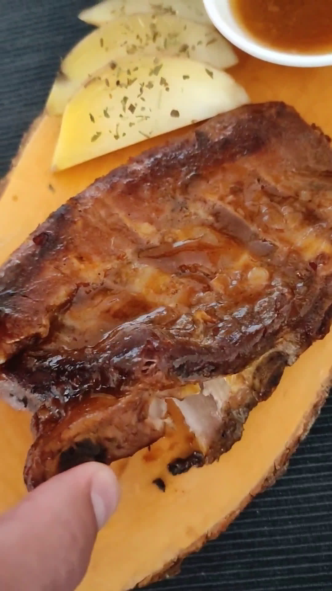 Foto del paso 5 de la receta: Costillar BBQ asado a baja temperatura
