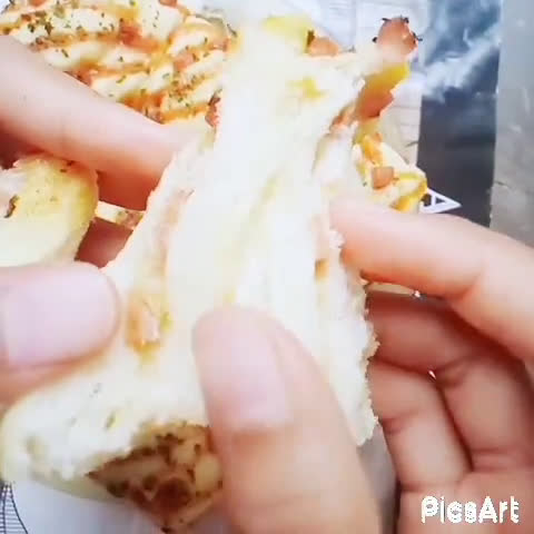 Foto langkah ke 3 dari resep Pizza Roll Soft Bread.