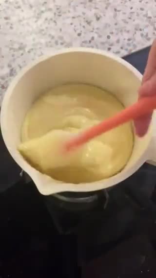 Foto langkah ke 5 dari resep Dessert Balok Susu (Gluten Free).