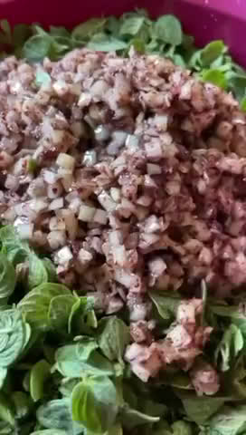 صورة لخطوة 4 من وصفة مطبق الزعتر الاخضر
