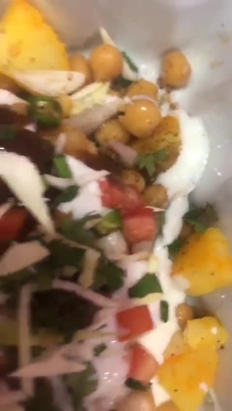A picture of step 6 of Khatti mithi chana chat👈کھٹی میٹھی چنہ چاٹ👉.