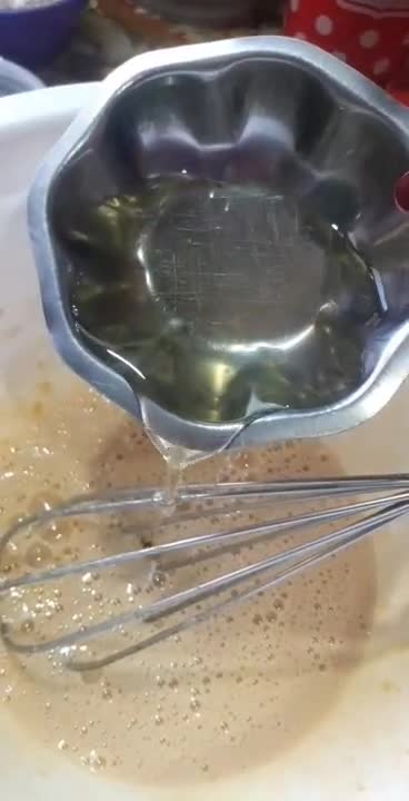 Foto del paso 1 de la receta: Budín de boniato y pera con harina de avena🧉