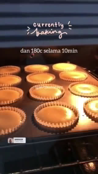 Gambar langkah 6 resipi 🧀 🧁 MINI CHEESECAKES.