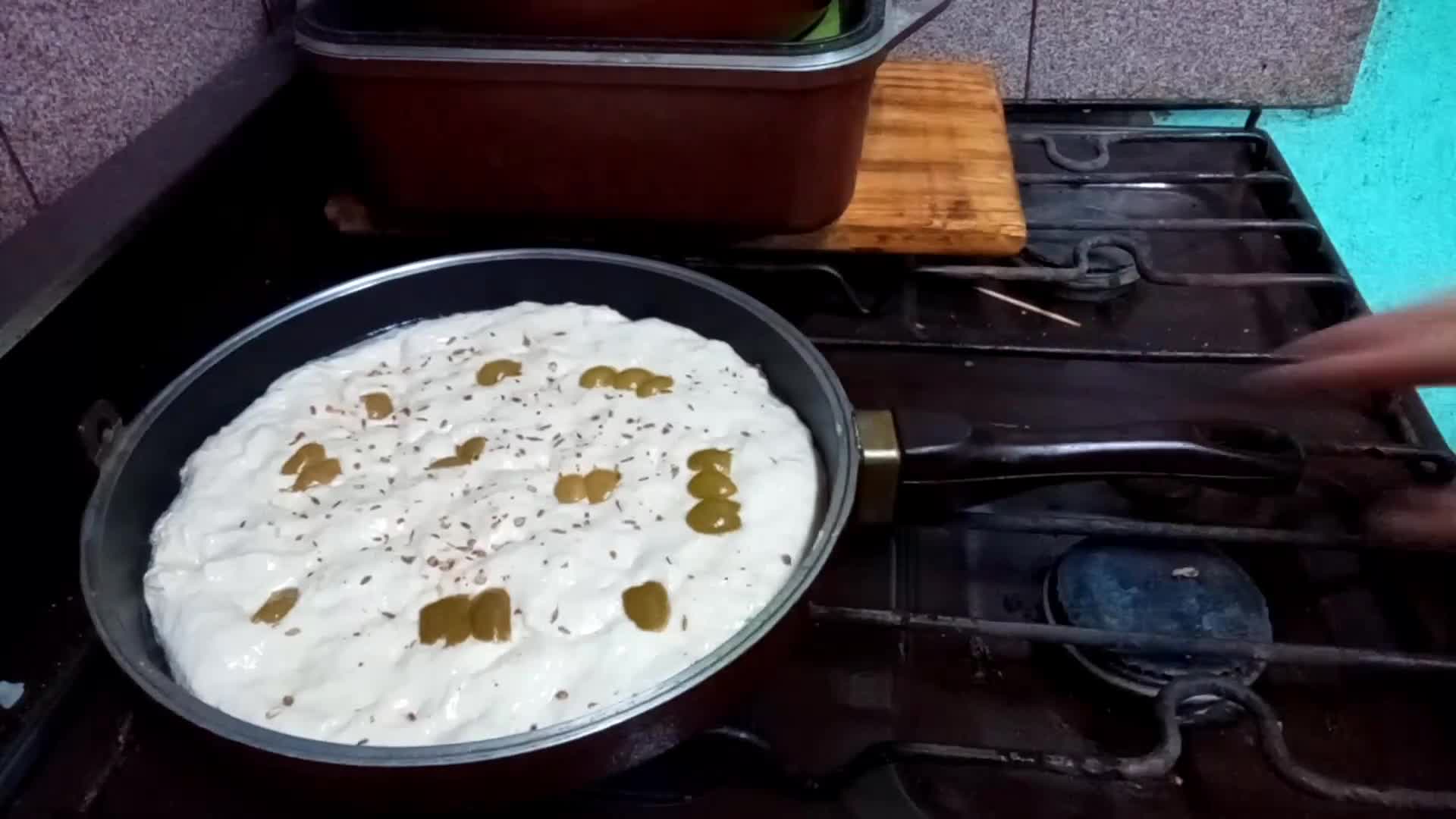 Foto del paso 8 de la receta: Focaccia con harina leudante