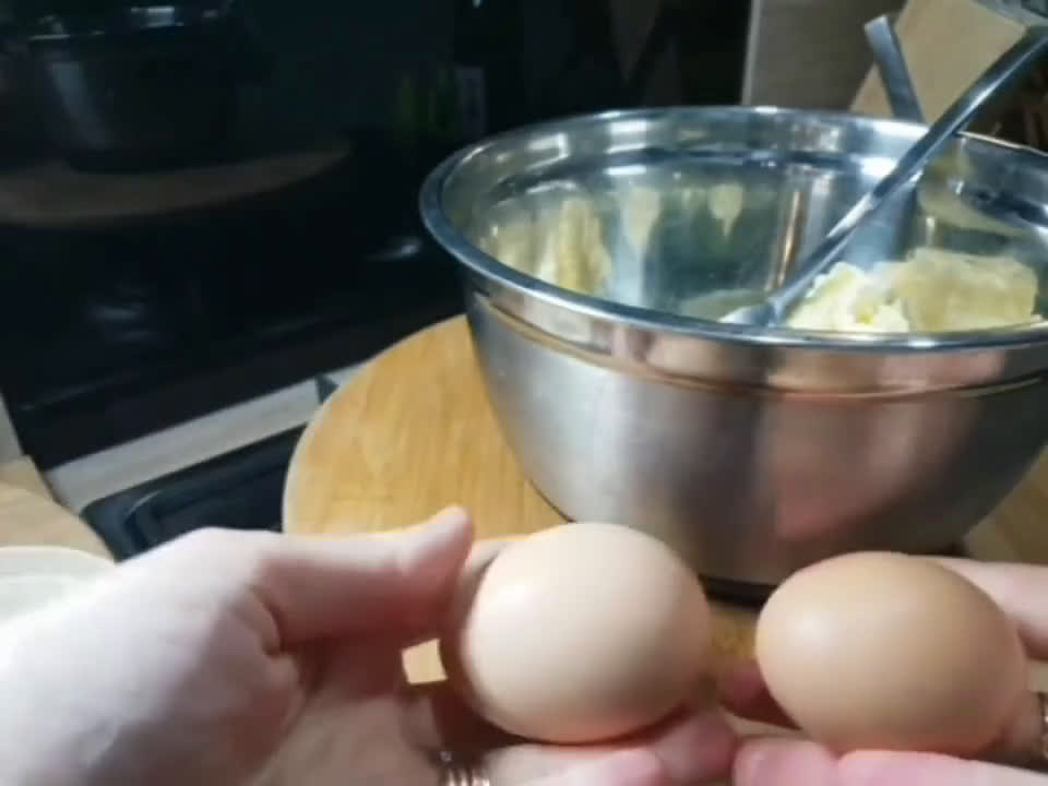 A picture of step 1 of Easy potato balls - fried leftover mashed potato pancakes recipe.