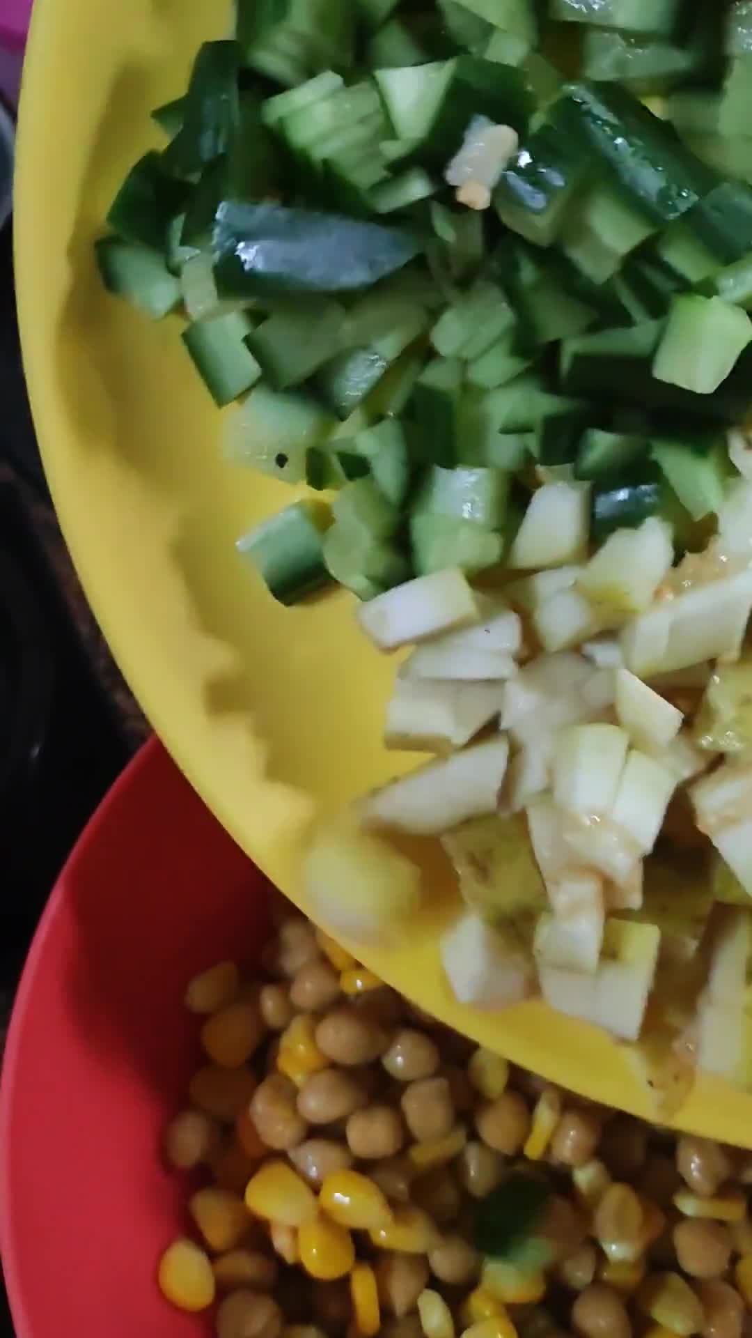 छोले कॉर्न चाट (chole corn chaat recipe in hindi) रेसिपी चरण 2 फोटो