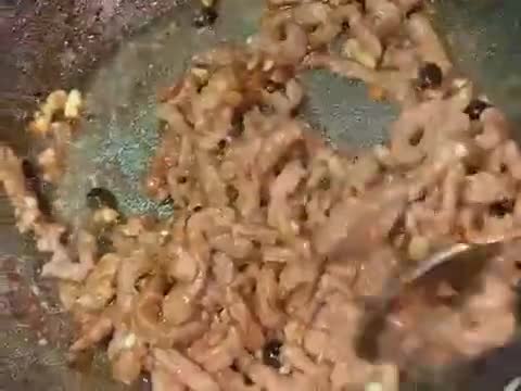 牛肉絲炒蘆筍的食譜步驟3照片