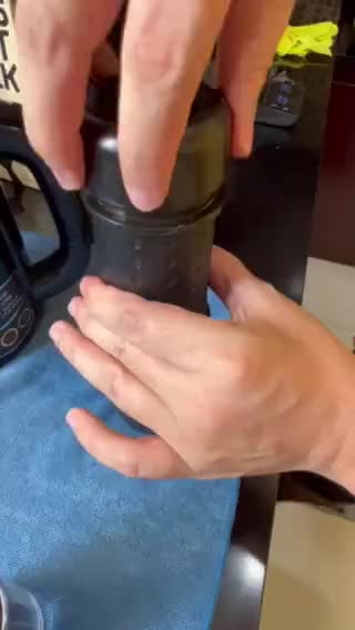 Foto langkah ke 1 dari resep Avocado Coffe Oat Milk.