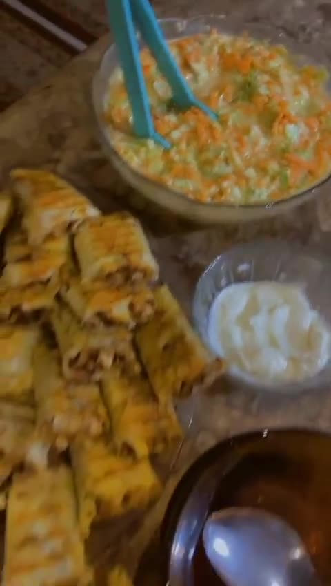 صورة لخطوة 5 من وصفة شاورما الدجاج 😋🤍
