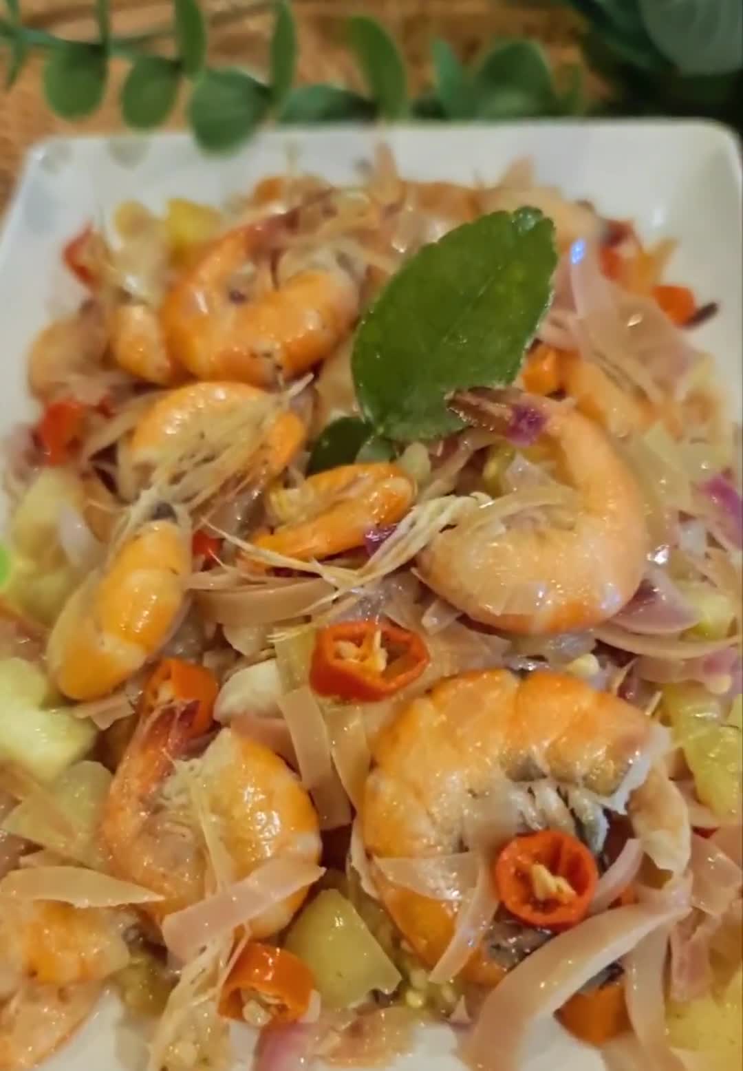 Foto langkah ke 6 dari resep Udang Dabu2 Kecombrang 🦐🥘🍽.