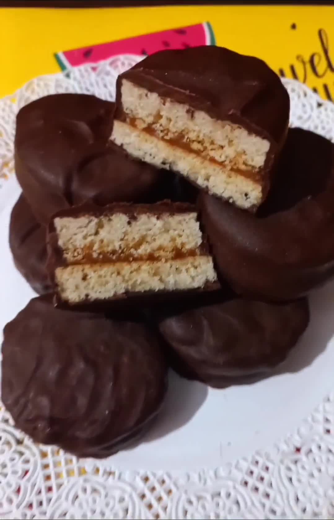 Foto del paso 9 de la receta: 🍫Alfajores de Chocolate🍫