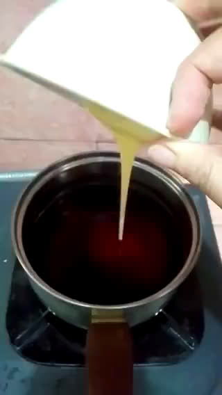 Foto langkah ke 2 dari resep Thai Tea Silky Pudding.