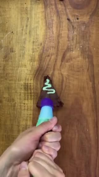 Foto del paso 7 de la receta: Brownies navideños
