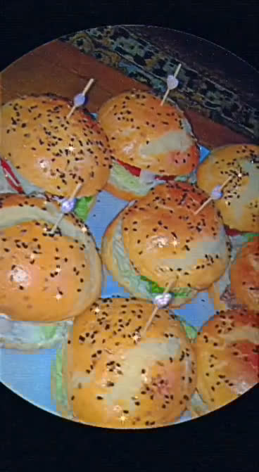 صورة لخطوة 3 من وصفة خبز البرغر 🦋