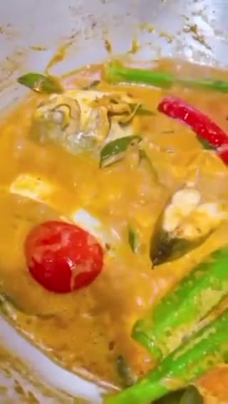 Gambar langkah 4 resipi 👩‍🍳Kari Ikan Bawal Emas.