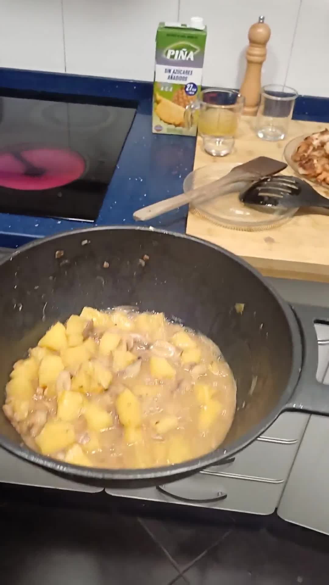 Foto del paso 6 de la receta: Solomillo de pavo con piña