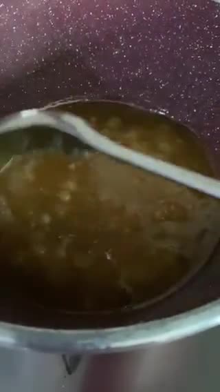 Gambar langkah 1 resipi Kek Gula Hangus / Sarang Semut.