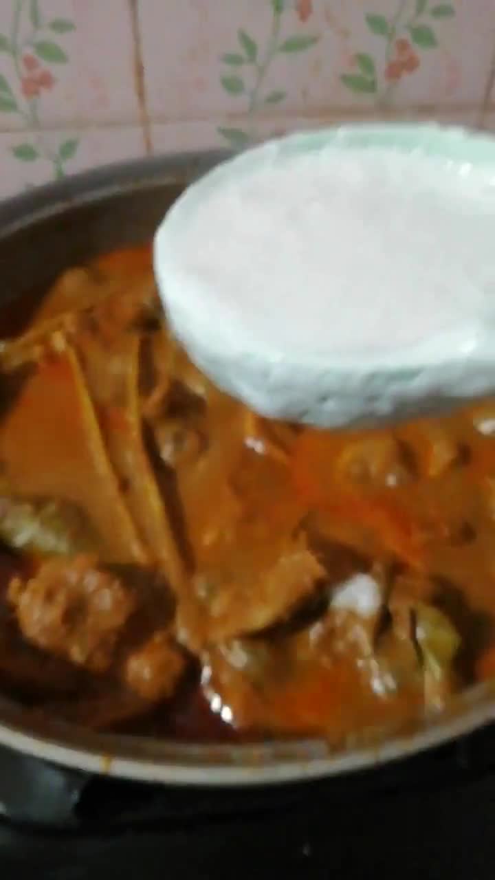 Foto langkah ke 4 dari resep 882.Rendang Cepat Saji (Sat Set).
