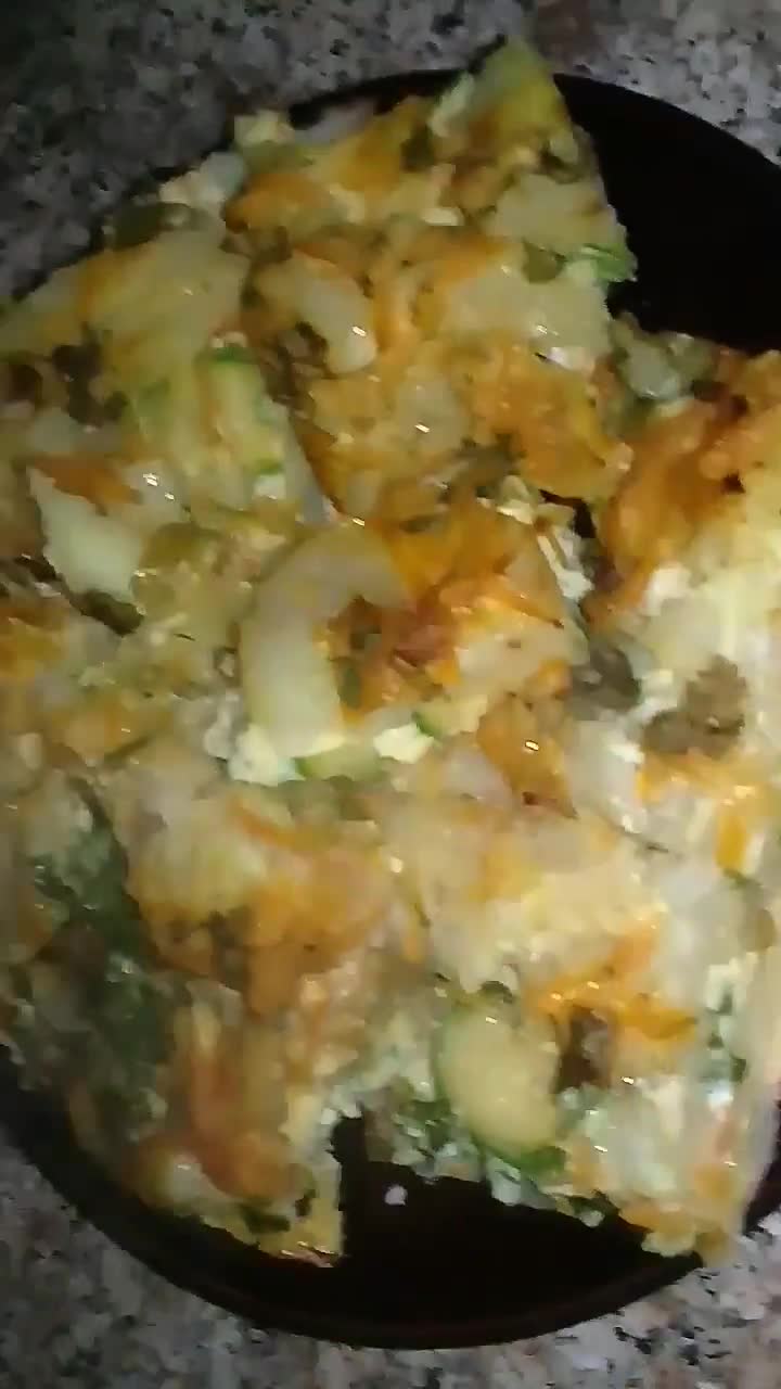 صورة لخطوة 4 من وصفة غراتان بالخضر بدون لحم بنة بنة هايلا 😋😋