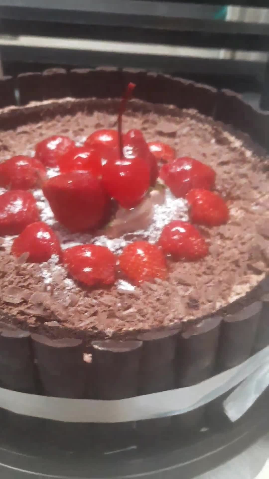 Foto langkah ke 7 dari resep Black forest kukus.