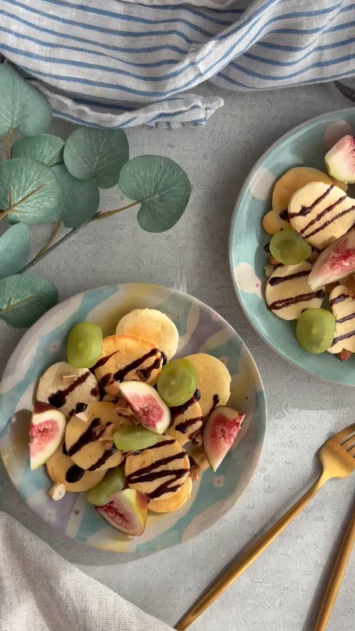 やさしいこめココパンケーキでつくるミニパンケーキ作り方11写真