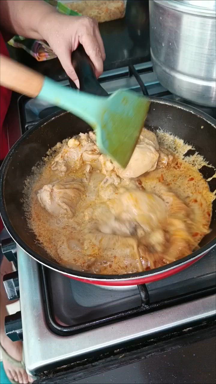 Foto langkah ke 4 dari resep Gulai Ayam Praktis.