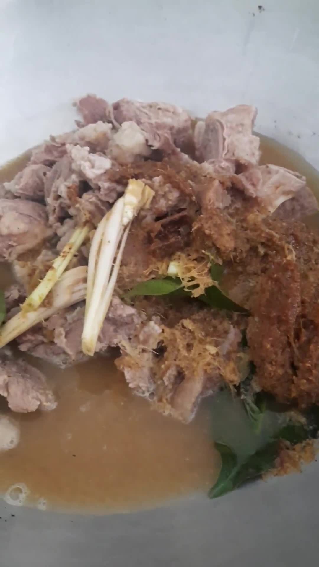 Foto langkah ke 3 dari resep Daging iga bumbu gepuk.