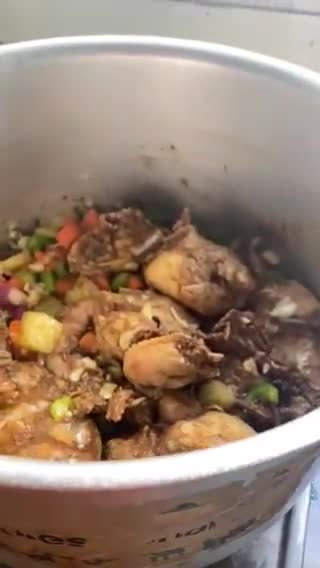 صورة لخطوة 3 من وصفة مكبوس دجاج (قبولي دجاج 🇴🇲)