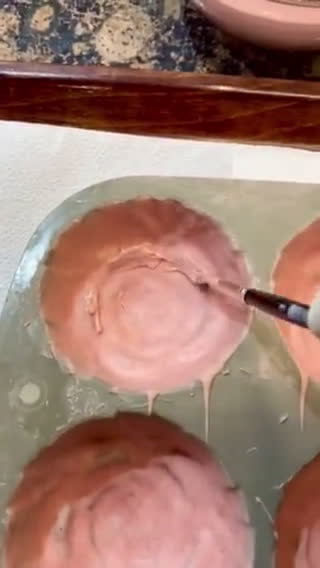 Foto del paso 9 de la receta: “Flores de chocolate” rellenas con crema de coco