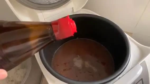 Foto langkah ke 7 dari resep Nasi Tim versi Rice Cooker.