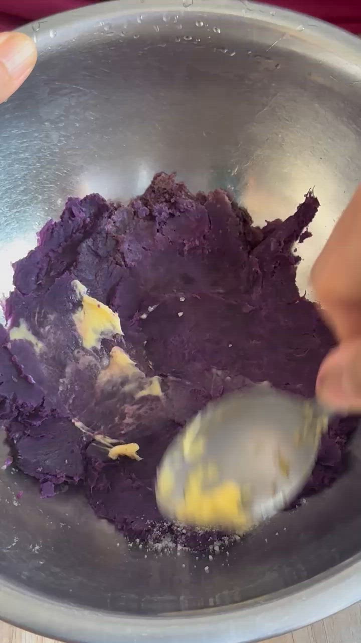Foto langkah ke 4 dari resep Getuk Ubi Leftover.