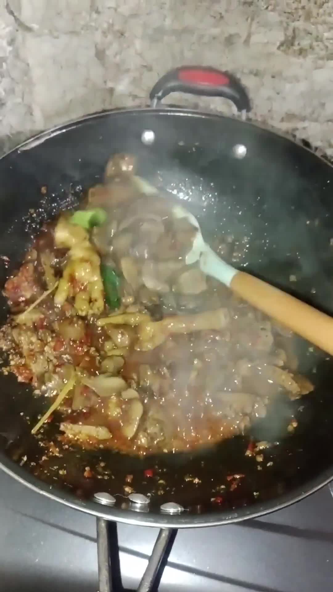 Foto langkah ke 9 dari resep Ati Ampela Bumbu Kecap.