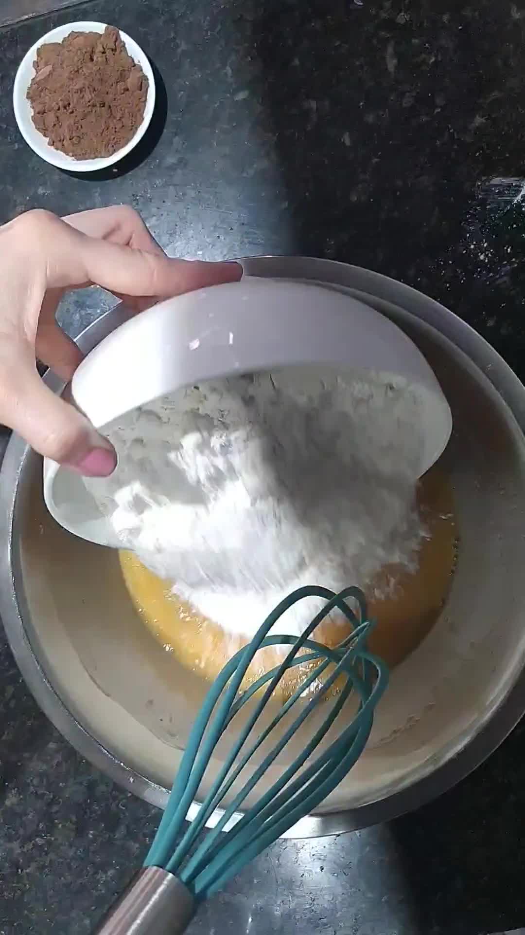 Foto del paso 1 de la receta: Torta cebra en sartén 24 cm de Essen
