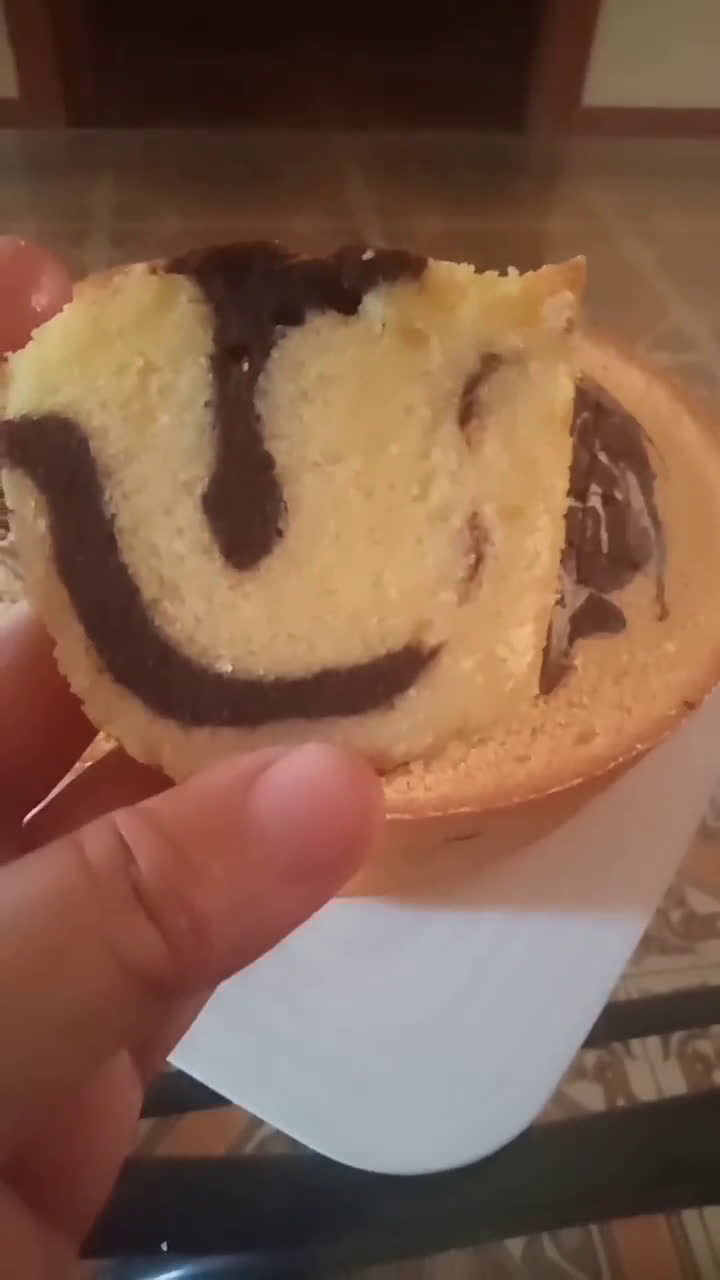 Foto langkah ke 7 dari resep Marble cake lembut no mixer.