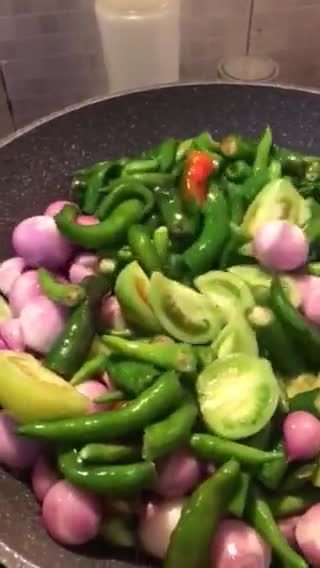 Foto langkah ke 3 dari resep Sambel Hejo Teri Medan.
