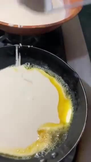 Foto del paso 5 de la receta: Hot cakes con vainilla hojuelas de almendra y Nutella