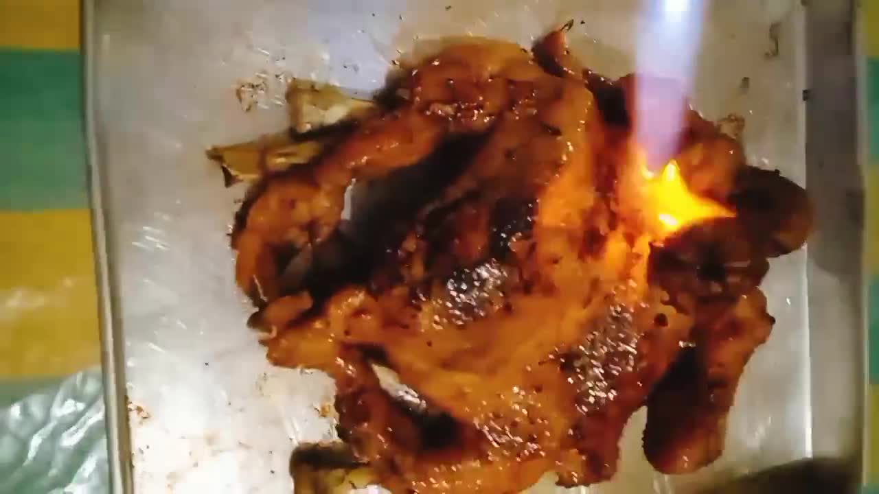 Foto langkah ke 2 dari resep Ayam bakar dgn sambal kacang panjang.