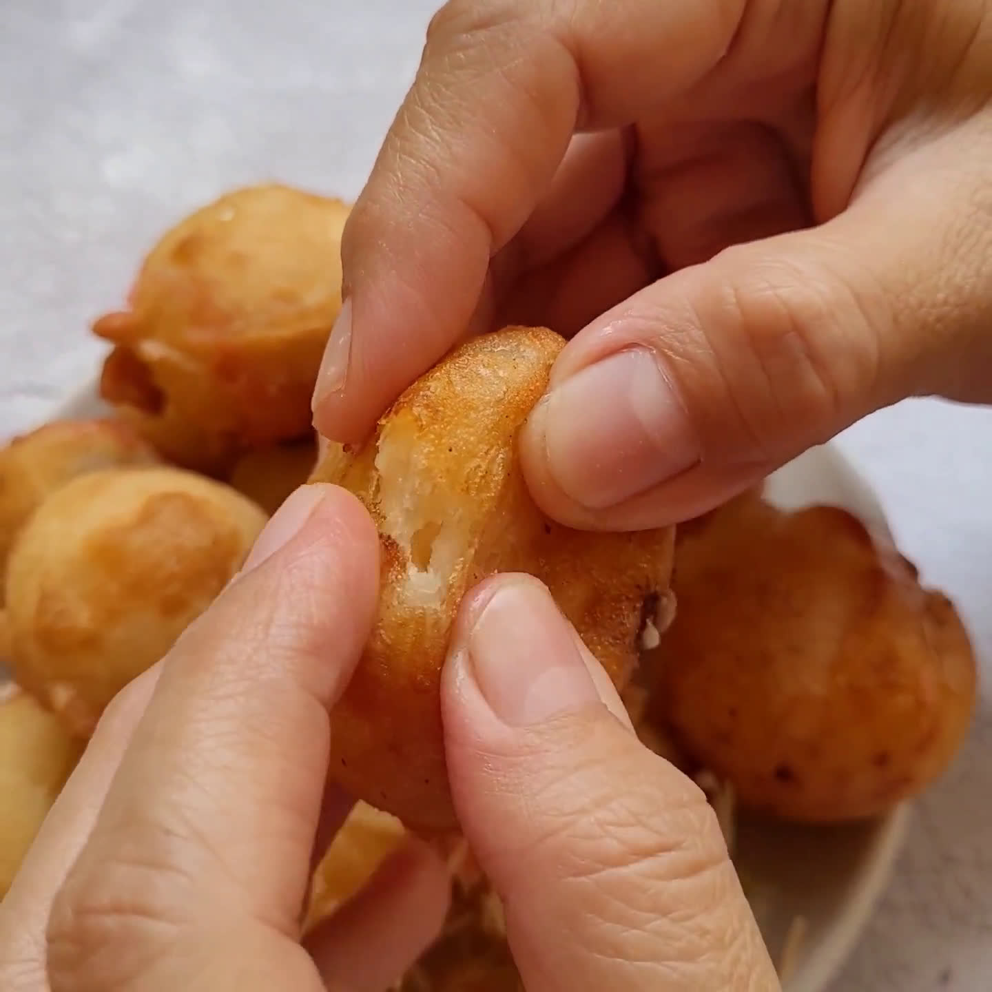 Foto langkah ke 6 dari resep 235. Tape Goreng Keju / Coklat Lumer.