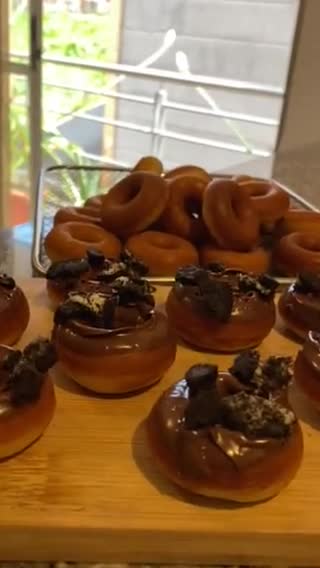 Foto del paso 5 de la receta: Mini Donitas de Nutella con Oreo