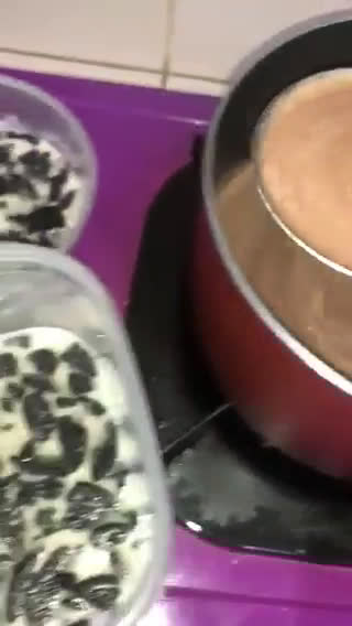 Foto langkah ke 5 dari resep Puding Oreo Milo.