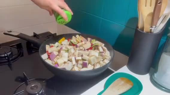 Une image de l'étape 3 de Crumble de légumes du jardin.