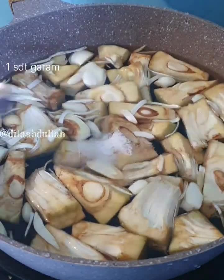 Foto langkah ke 1 dari resep Tauco Nangka Muda.