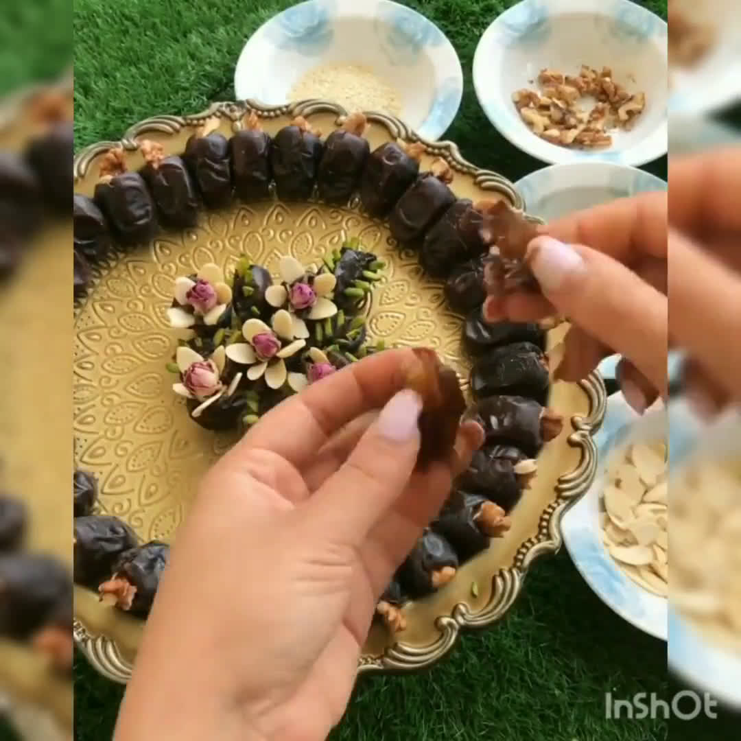 عکس مرحله 3 از دستور تزئین خرما
