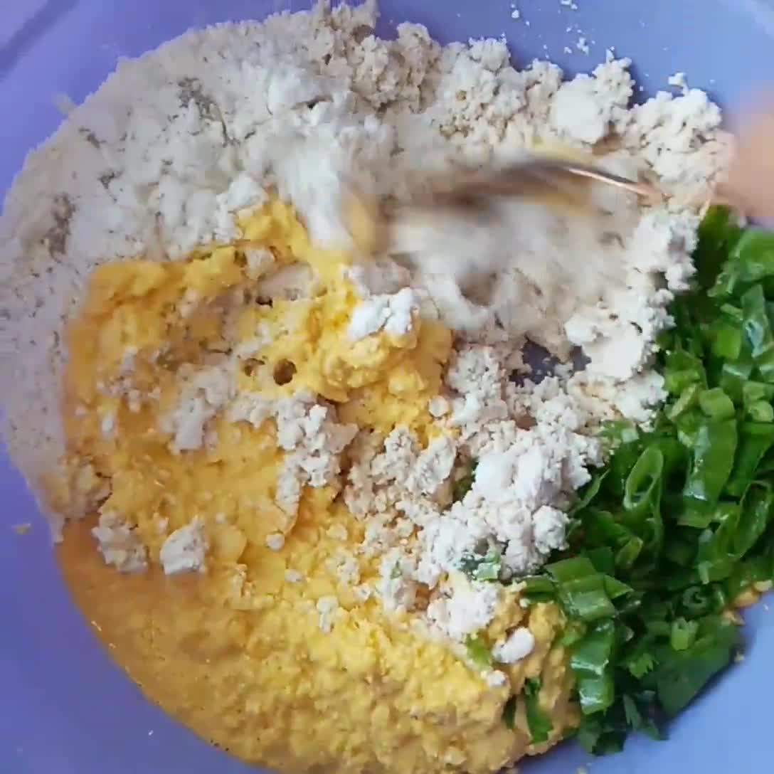 Foto langkah ke 2 dari resep Perkedel Tahu Jagung.