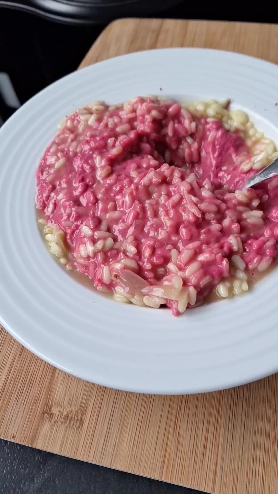 Une image de l'étape 3 de Risotto de betteraves.