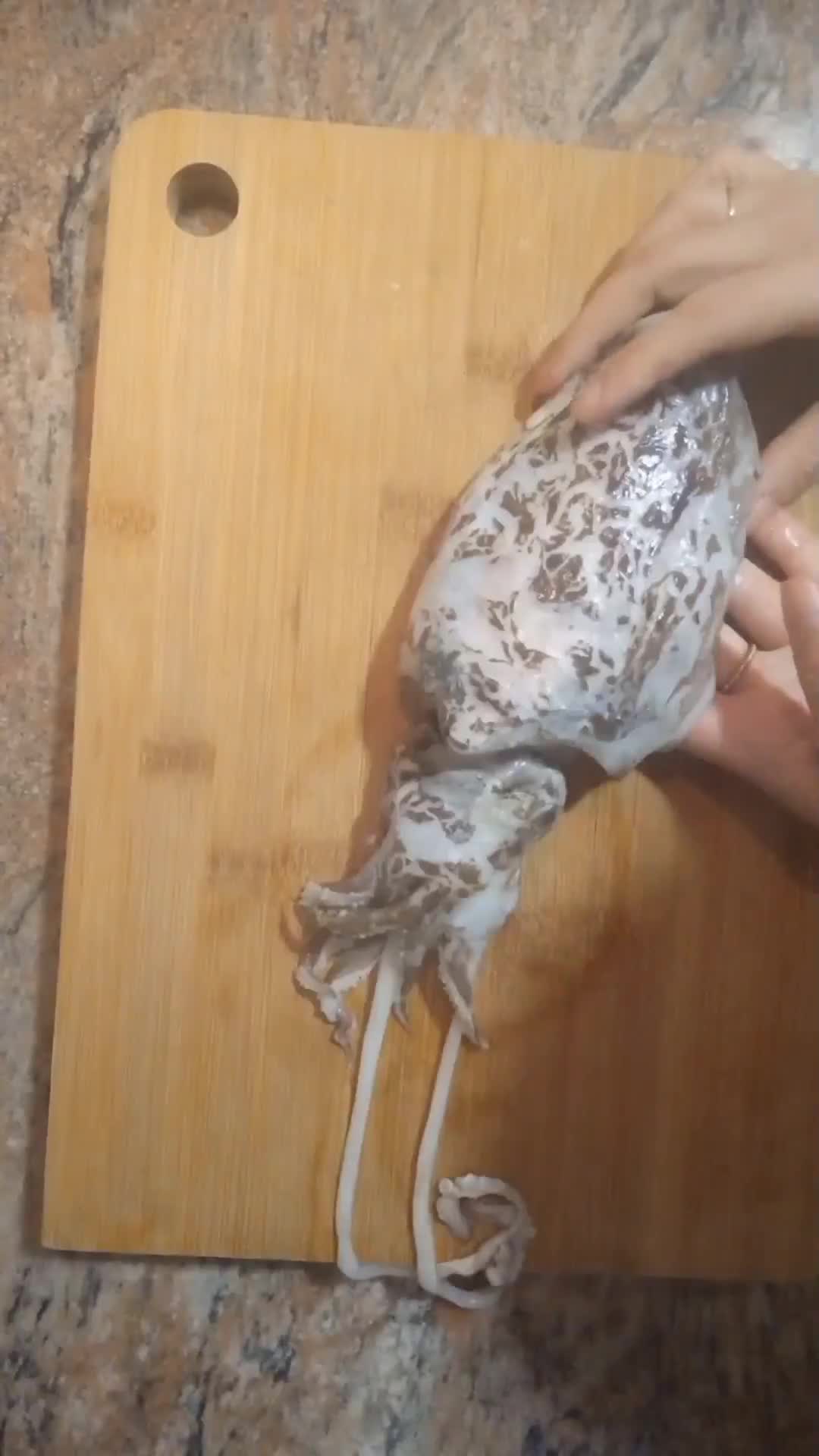 Foto del paso 1 de la receta: Sepia en salsa 🦑