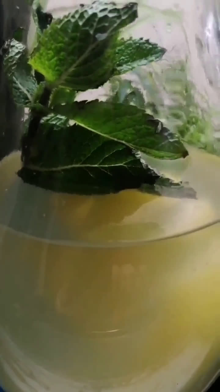 Une image de l'étape 4 de Jus citron menthe🍋fraicheur d'été.