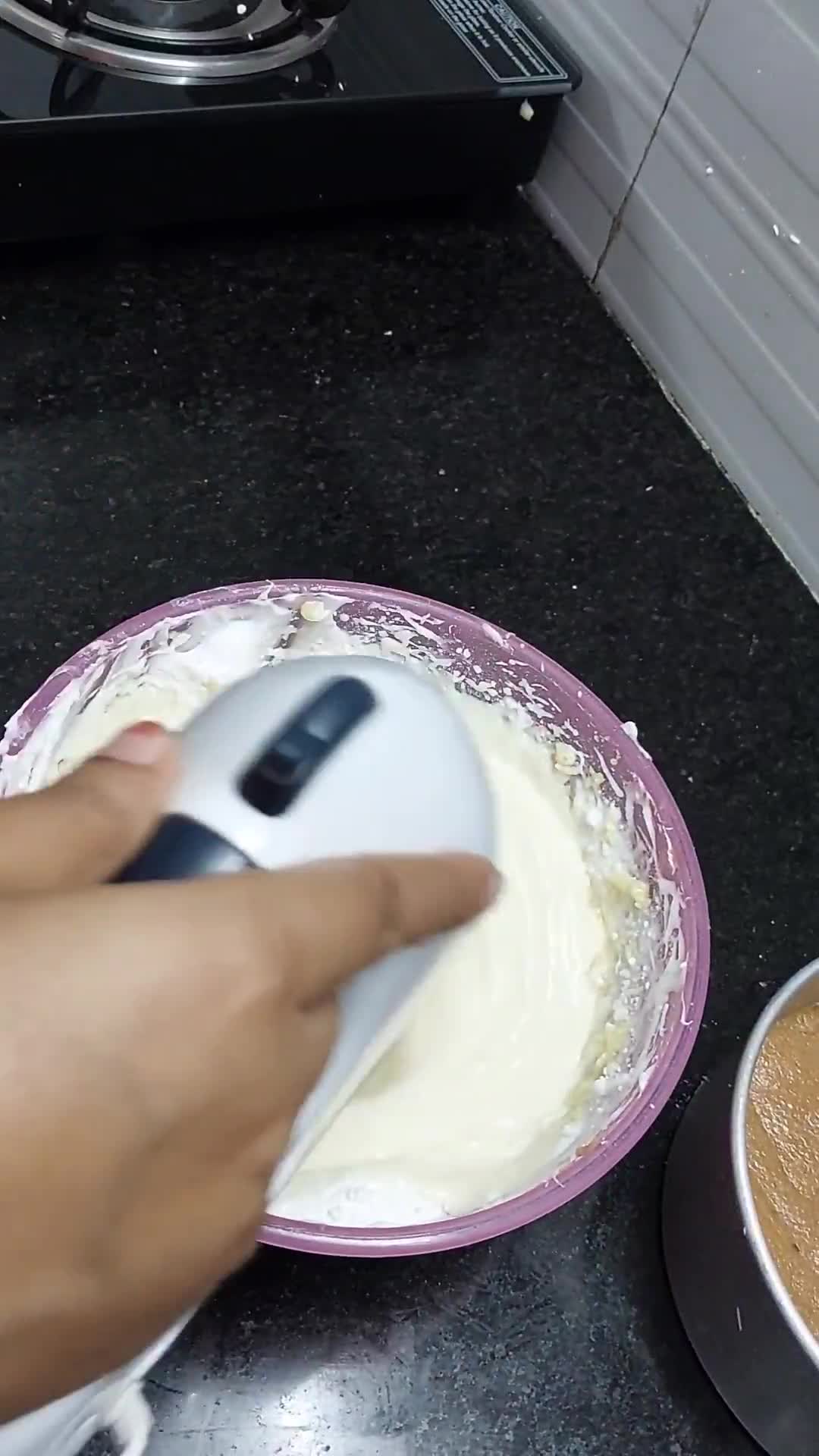 चीज़ केक (cheese cake recipe in hindi) रेसिपी चरण 2 फोटो