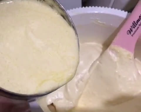 Foto langkah ke 2 dari resep Pandan Cake Gluten Free Low Carbs.